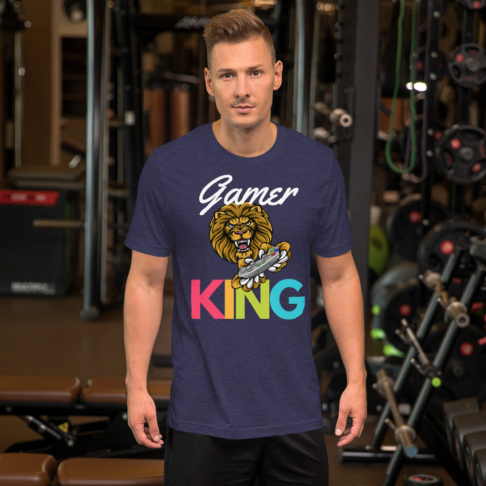 Gamer King- Short-Sleeve T-Shirt