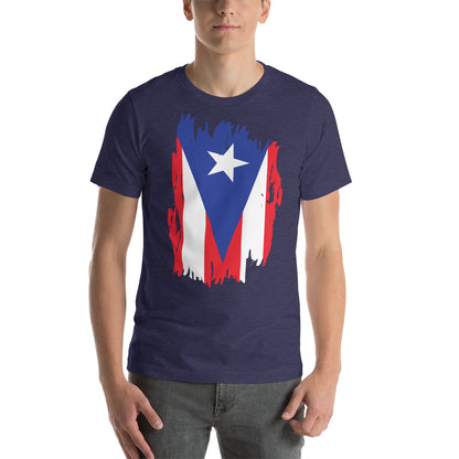 PR Flag Short-Sleeve Unisex T-Shirt