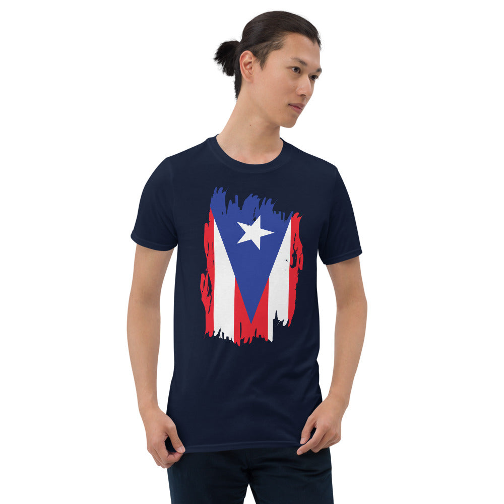 Puerto Rican Flag Short-Sleeve Unisex T-Shirt