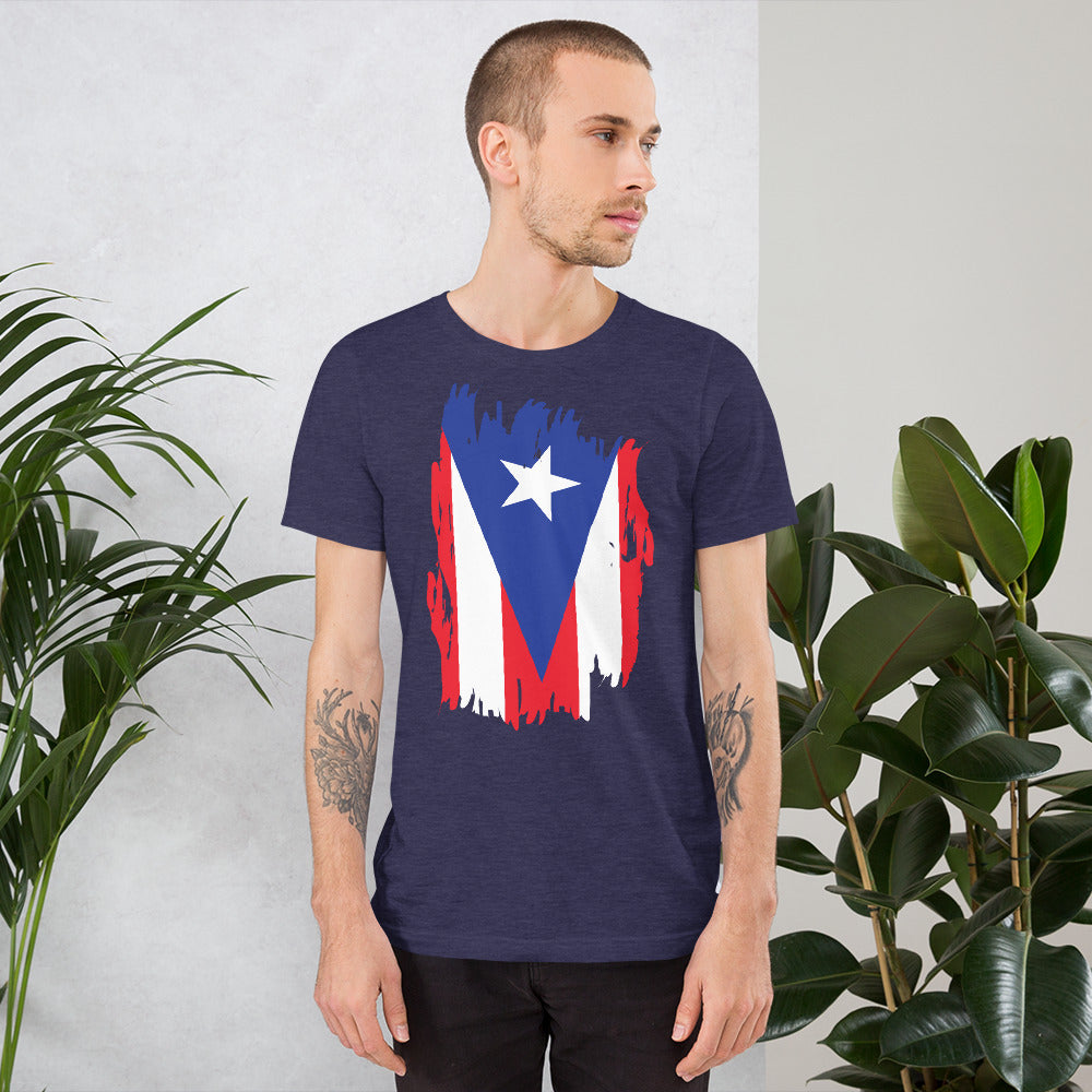 PR Flag Short-Sleeve Unisex T-Shirt