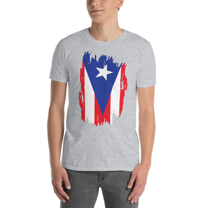 Puerto Rican Flag Short-Sleeve Unisex T-Shirt