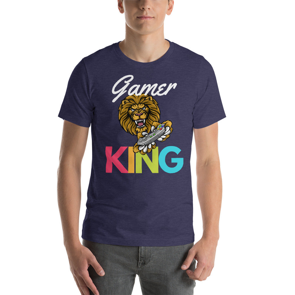 Gamer King- Short-Sleeve T-Shirt
