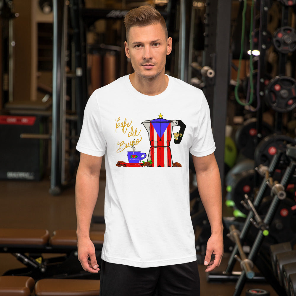 Cafe Del Bueno Short-Sleeve Unisex T-Shirt (4XL)