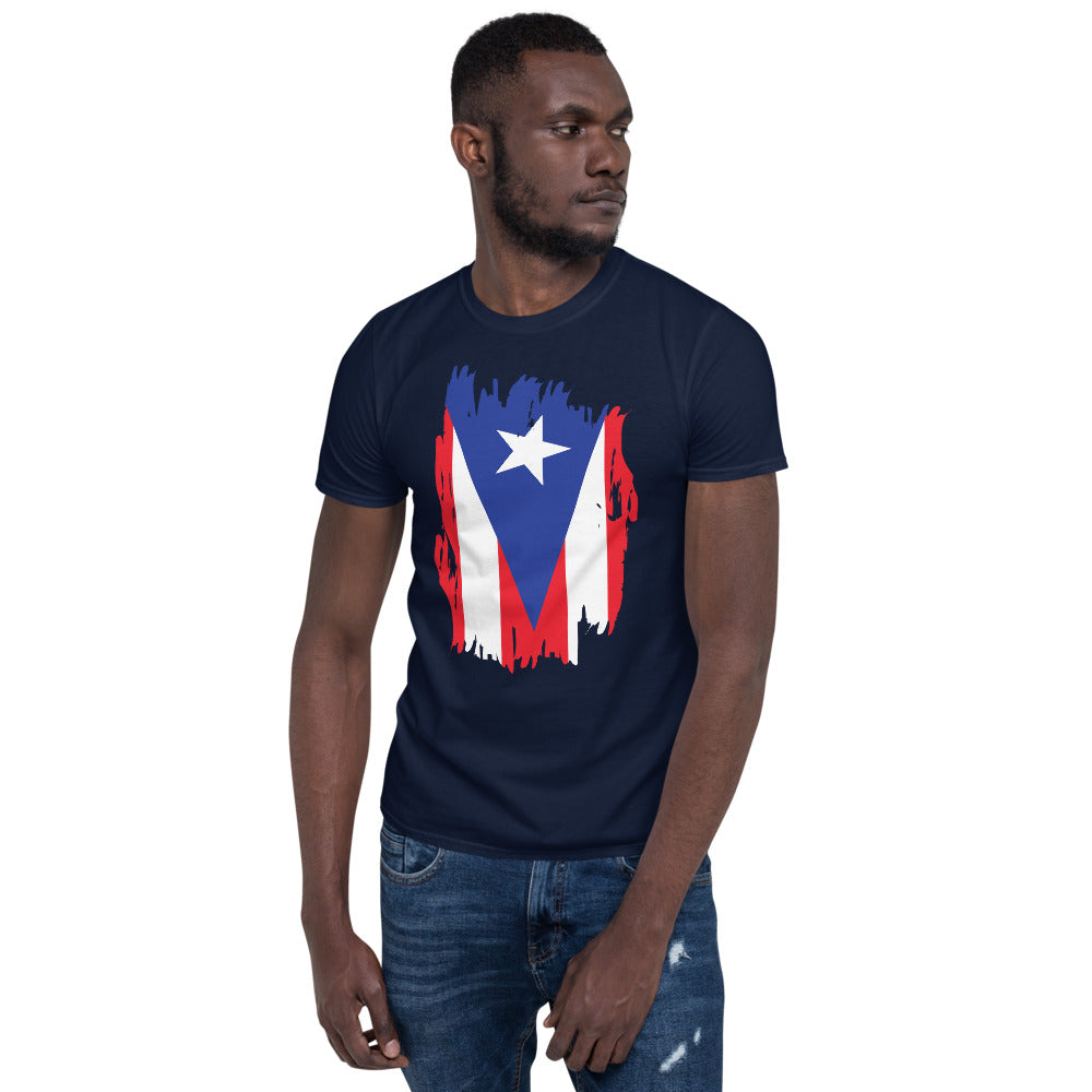 Puerto Rican Flag Short-Sleeve Unisex T-Shirt