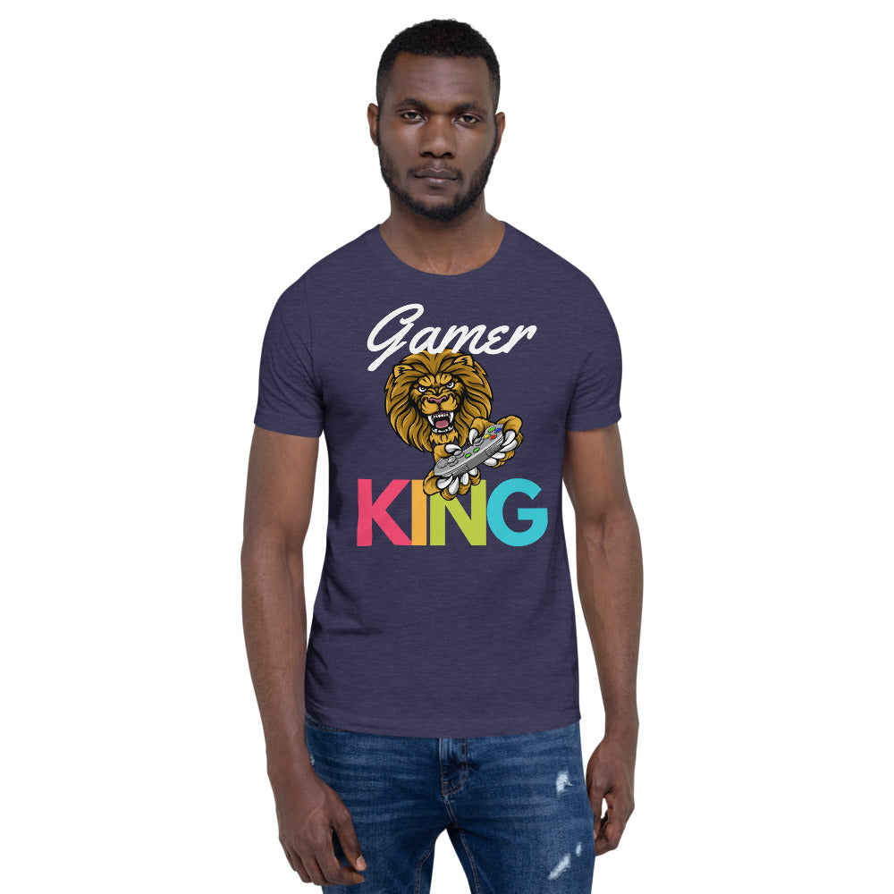 Gamer King- Short-Sleeve T-Shirt