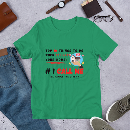 Top 10 Things to Do when Selling! Short-Sleeve Unisex T-Shirt