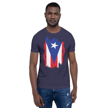 PR Flag Short-Sleeve Unisex T-Shirt