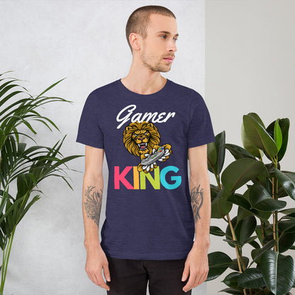 Gamer King- Short-Sleeve T-Shirt