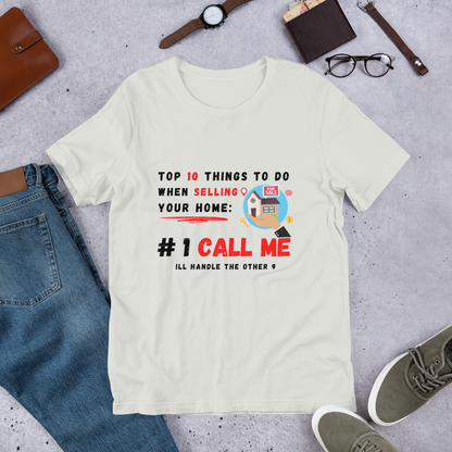 Top 10 Things to Do when Selling! Short-Sleeve Unisex T-Shirt